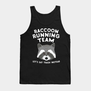 Raccoon Running Team Tank Top